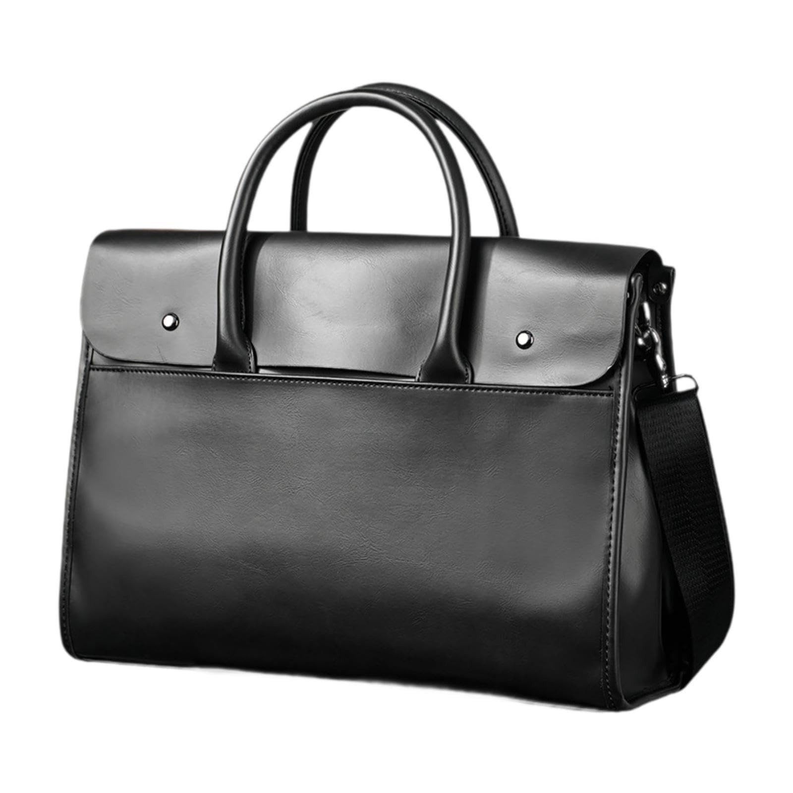 Mallette homme en cuir PU de qualité supérieure avec compartiments pratiques - 8