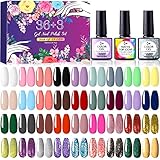🎁【Regalo Ideal Para Ella】: el esmaltes permanentes para uñas viene con una hermosa caja de regalo. El esmalte de uñas viste tu vida cotidiana, Te trae muchos cumplidos de los demás; el pintauñas semipermanentes es adecuado como regalo para ellos en el Día de San Valentín, Día de la Madre, Navidad, Halloween y otras grandes fiestas o cumpleaños de amigos y familiares