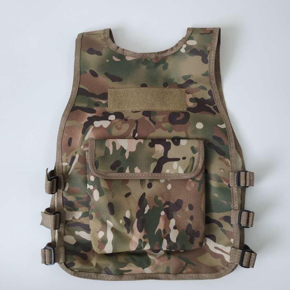 Bambini Sport Giubbotto Mimetico Multi-Tasca