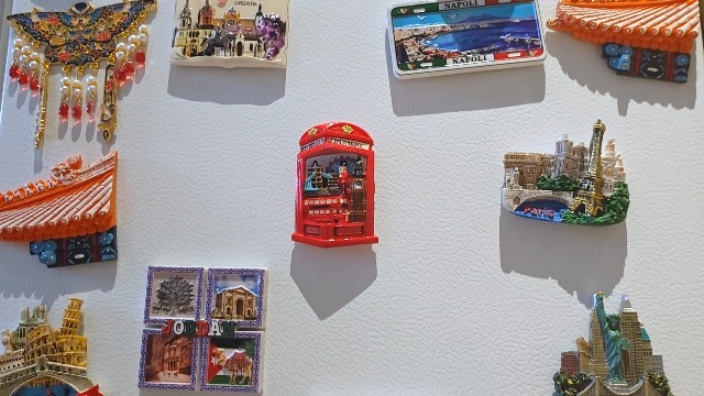Imán de Resina 3D Cabina Telefónica Roja de Londres miniatura 7