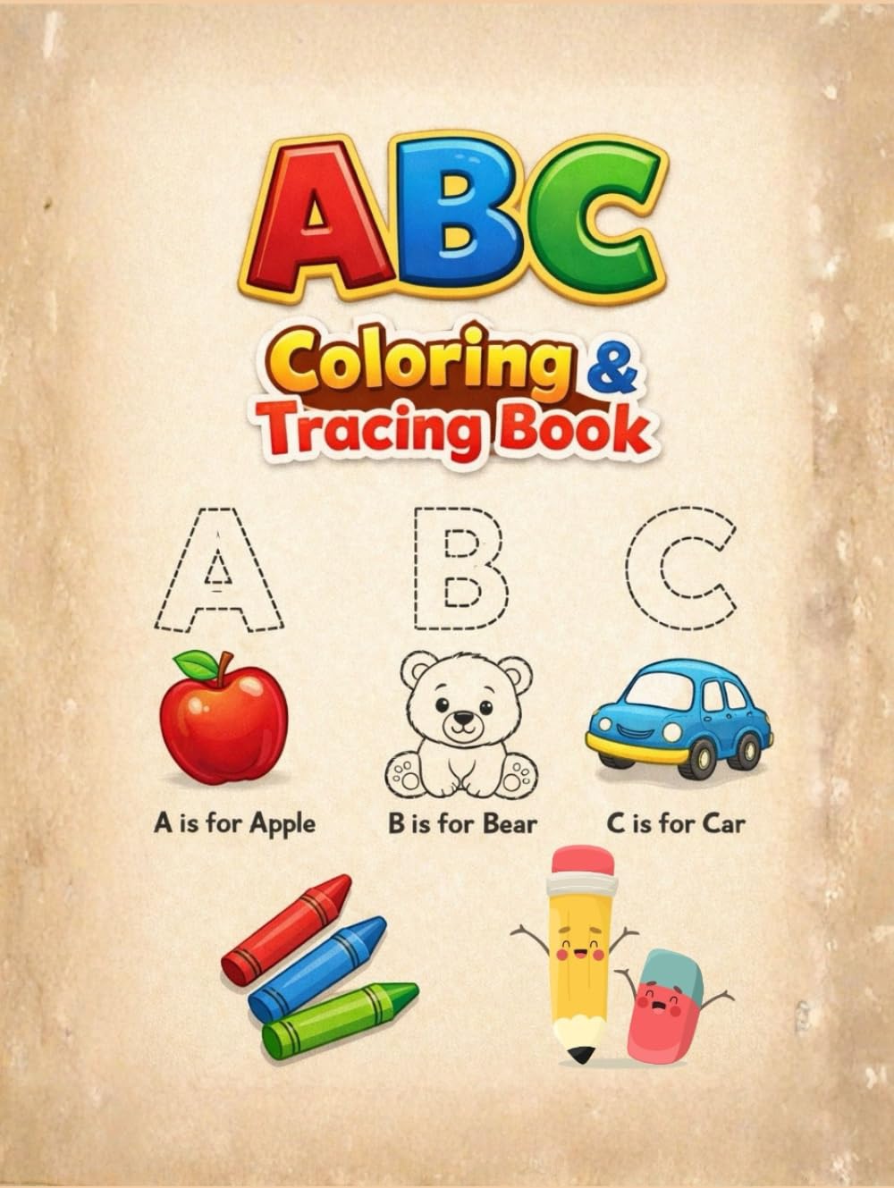 ABC Tracing & Coloring Book: A Fun Way to Learn Letters, Build Writing Skills, and Color A–Z (Early Learning Series)