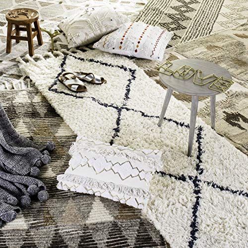Tapete Decorativo Safavieh Natura 2'x3' Gris y Marfil miniatura 2