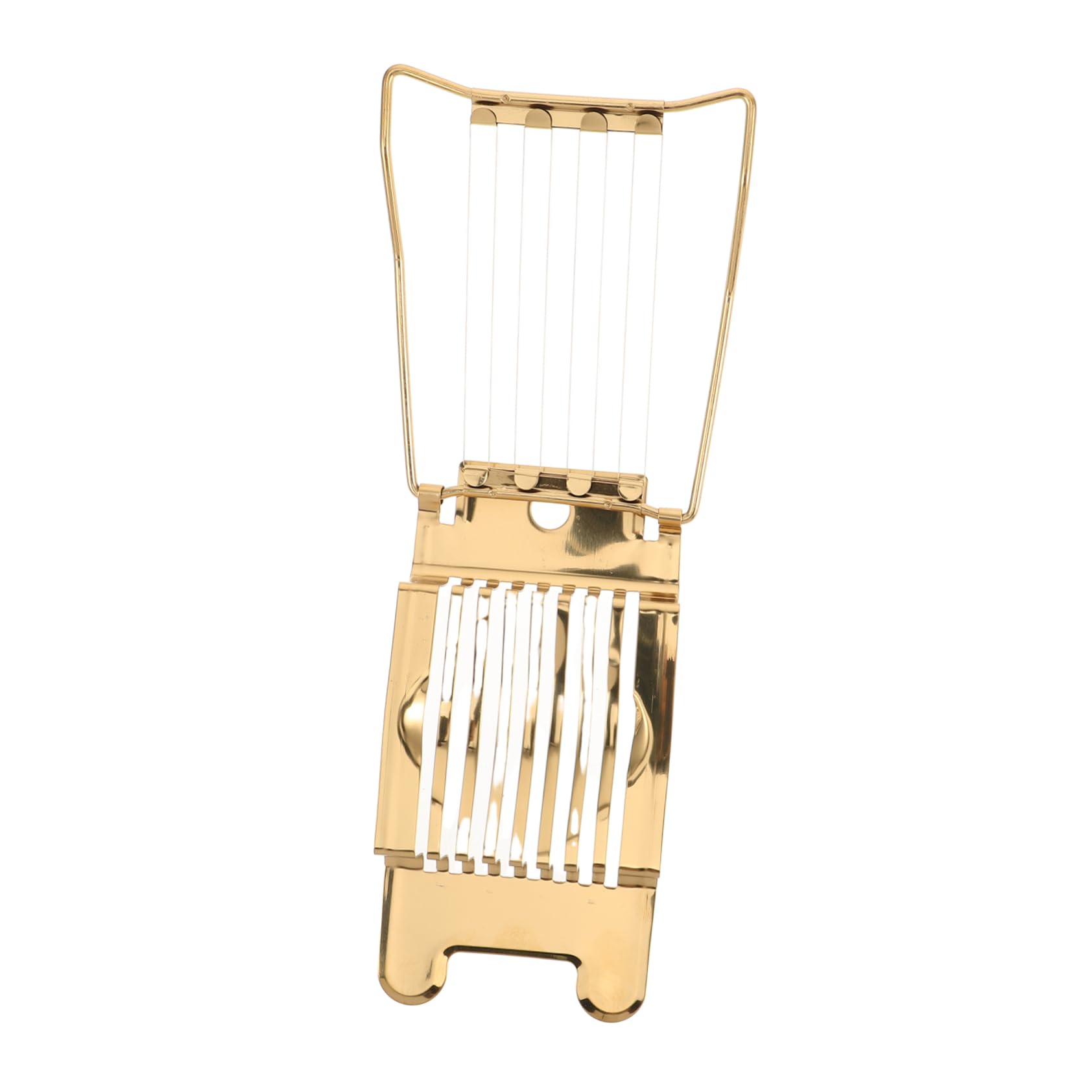 Cabilock Egg Slicer Tool Multipurpose Kitchen Cutter Stainless Steel Slicer for Eggs Fruits Vegetables