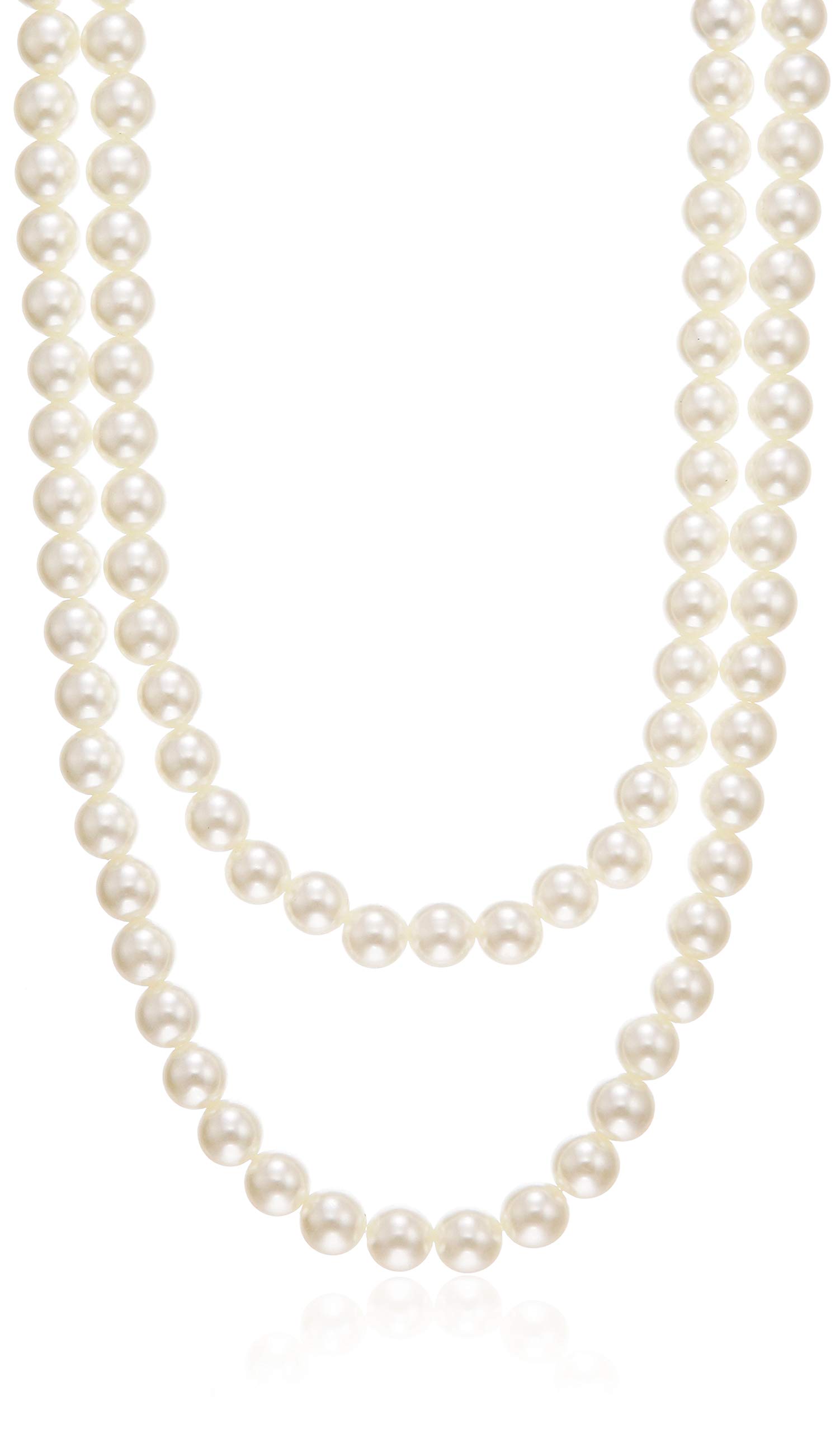 Estele Double Layer Pearl Necklace for Women (B08CSG4KM9) Amazon Price History, Amazon Price Tracker