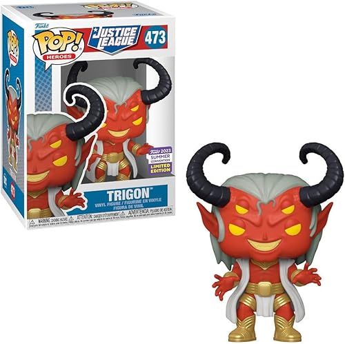 Funko Pop! Heroes Justice League - Trigon, 2023 Summer Convention Limited Edition Figura de vinilo #473