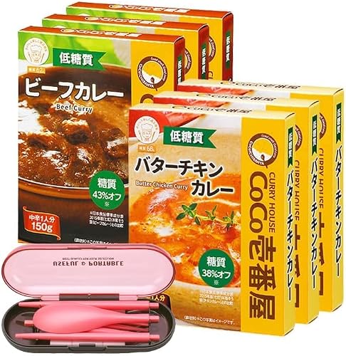 CoCo Ichibanya Curry House,low-sugar curry mix (pack of six)