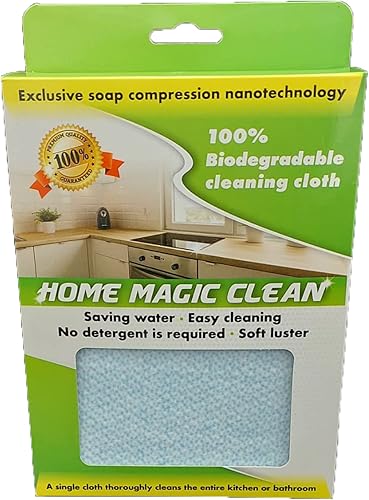 Limpieza mágica para uso doméstico toallitas limpiadoras multiusos biodegradables con jabón de liberación lenta incrustado en la toallita, limpia