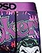 PSD Men's The Joker Boxer Briefs, Black, S