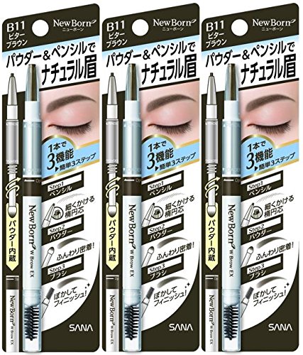 Sana New Born W Blow Ex N Brown X Bitter 3 Pcs B11 21 Autumn And Winter New