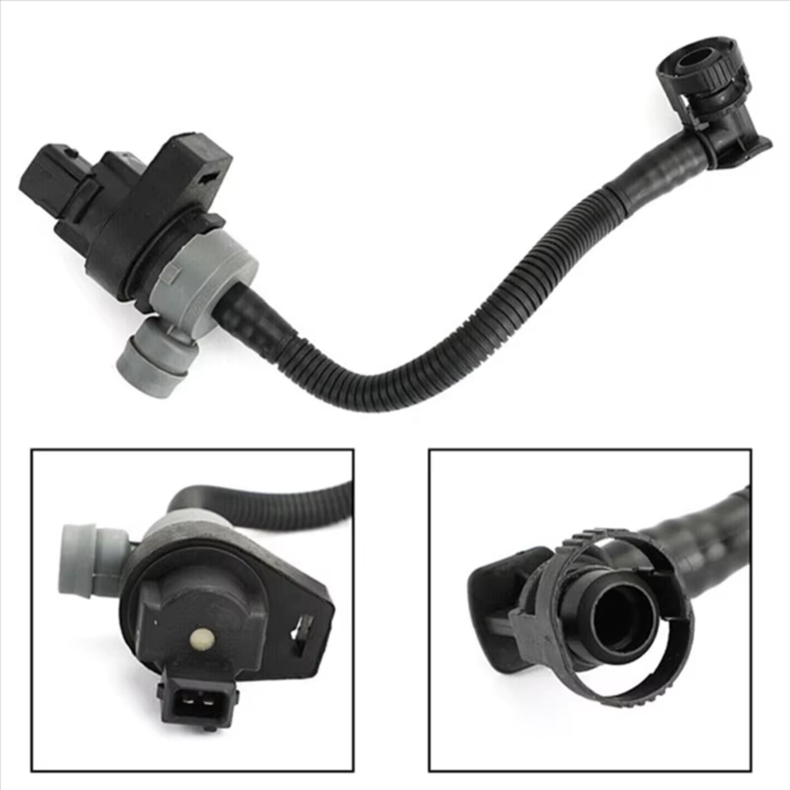 Automóvil Electroválvula Compatible Con Para 528I Para 530I Para E90 1 Pieza Accesorios De Repuesto De Válvula Solenoide De Recipiente De Carbono Automotriz 13904588396