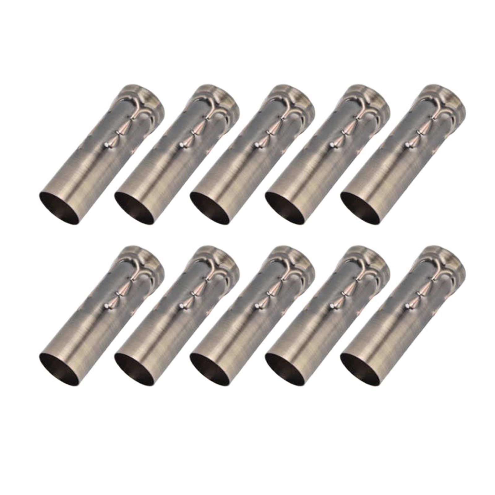 DFGBAPKBL Candle drip Sleeve Tube 25x80mm Lamp Holder Sleeve Metal Tube for Candle Base Lighting Accessories(Color1)