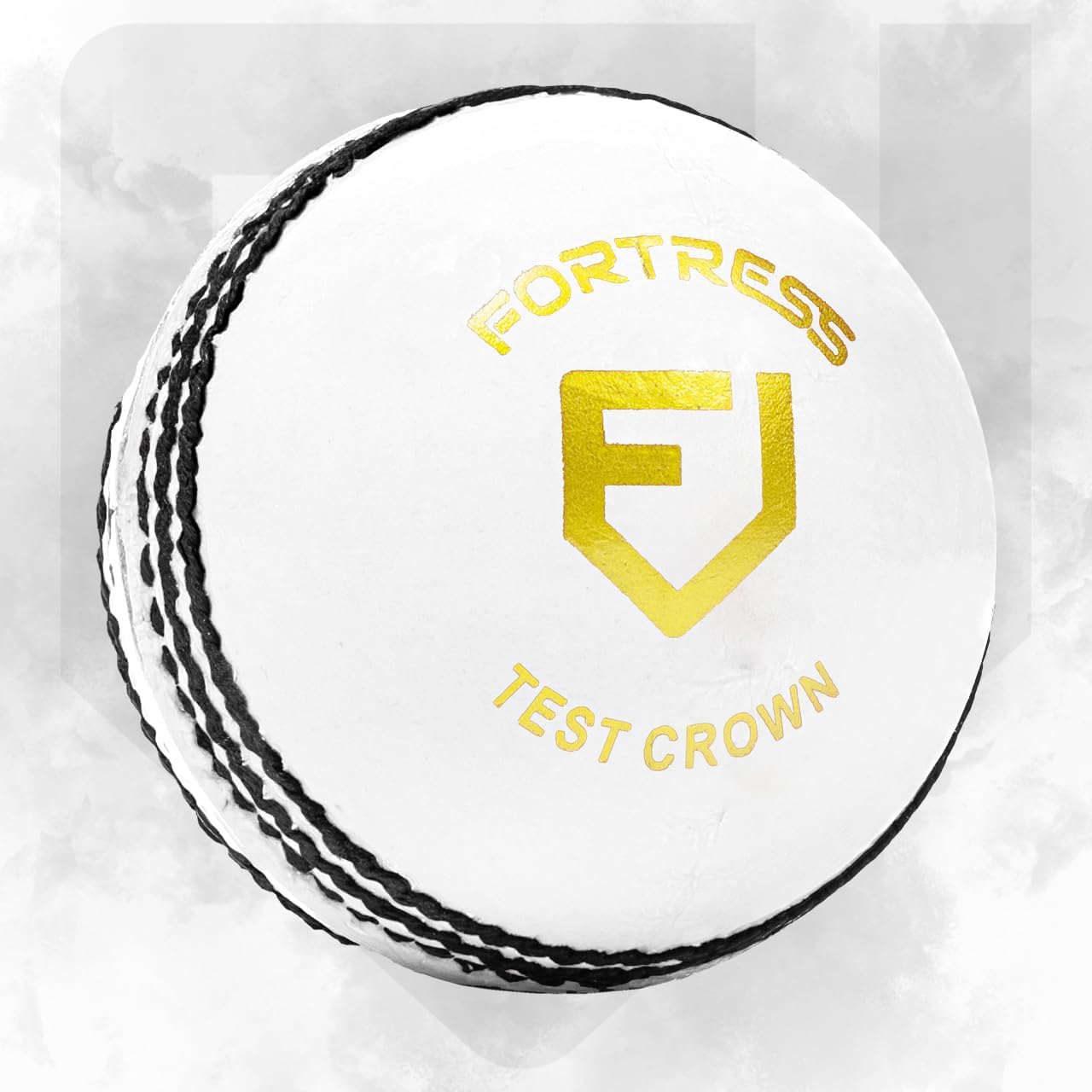 FORTRESS Machine-Stitched Royal Crown Cricket Balls | 4-Piece Construction, MCC Compliant | Available in Men’s, Women’s, and Junior Sizes