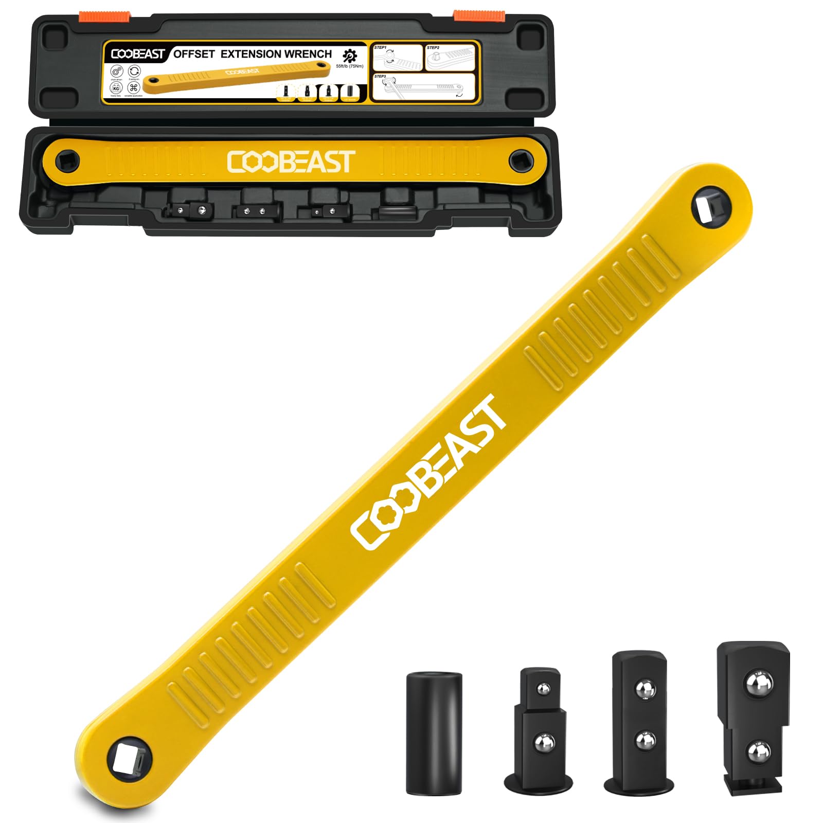 coobeast Offset Wrench - Impact Ready Extender -8