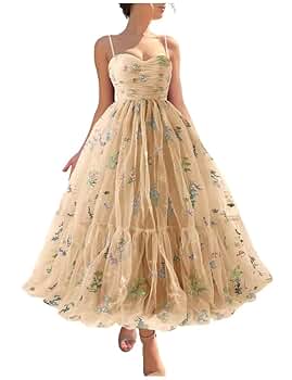 AMERI MEDI EMBROIDERY TULLE LACE DRESS Ｍ 615sPFU8QwL._SY350_QL65_.jpg