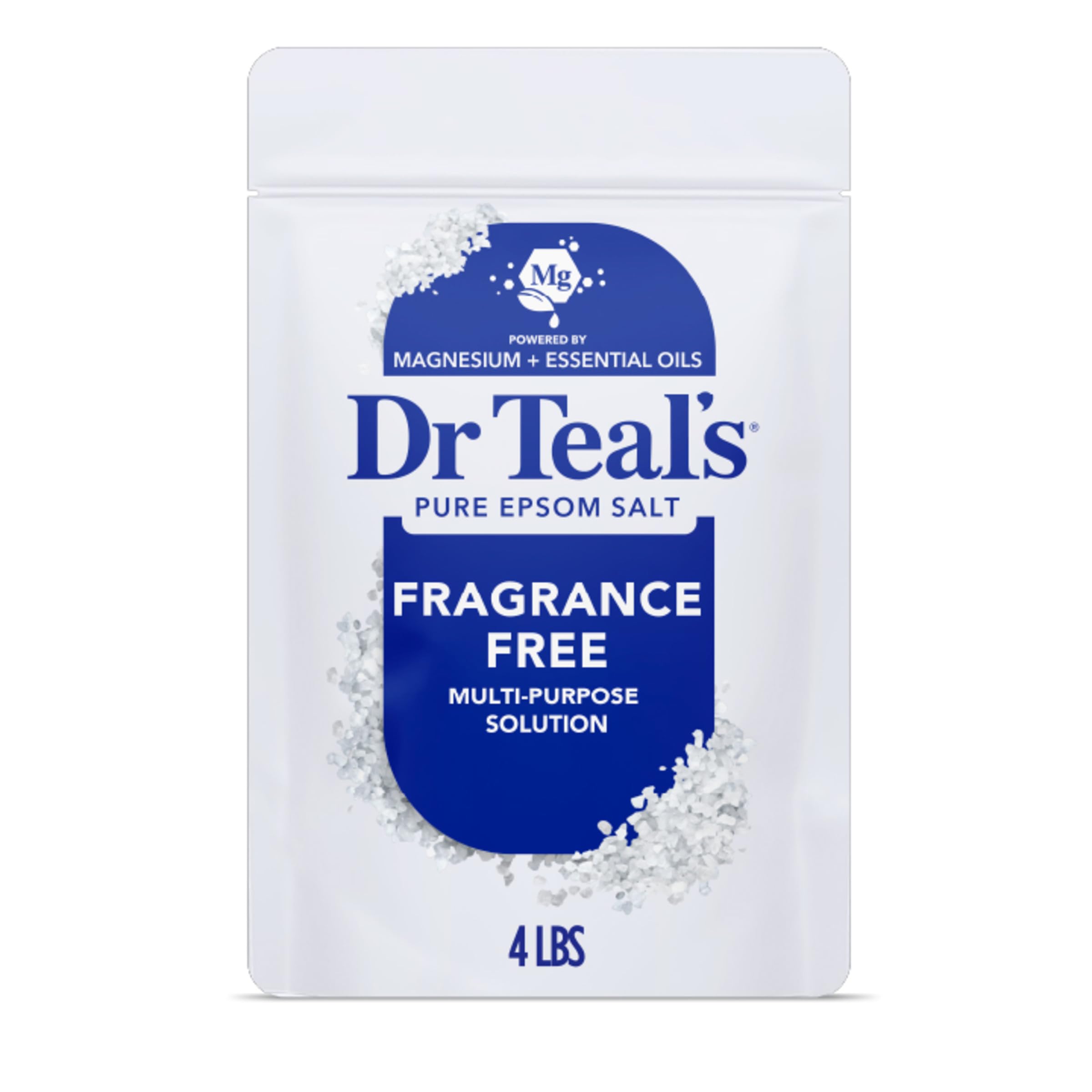 Dr Teal's Unscented Epsom Salts 4lb