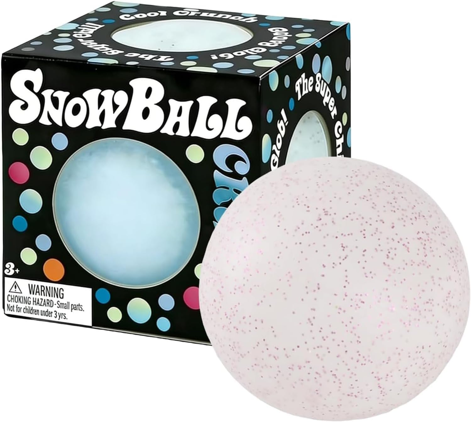 Fuzz Ball Fidget Stress Toy, Squishy Stress Ball, Fuzz Ball Squishy Stress Drop Malt Fuzz Balls Sensory for Adults Anxiety Stress Relief for Office, School & Travel (D) — image 1