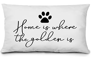 Home is Where the Golden is Pillow Case