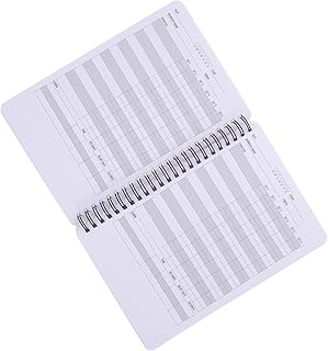 GRIRIW Caderno de anotações de bolso para exercícios físicos, caderno A5, caderno de presença, rastreador de bem-estar, diário de atividades físicas, diário de treino, diário de exercícios