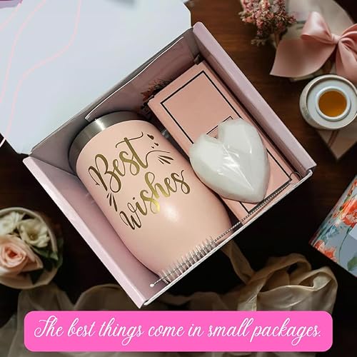 Miniatura 6 de SUIUNCHU Regalos de feliz cumpleaños para mujeres, amistad, regalos del día de la madre para mamá, cesta de regalo para mujeres y regalo de