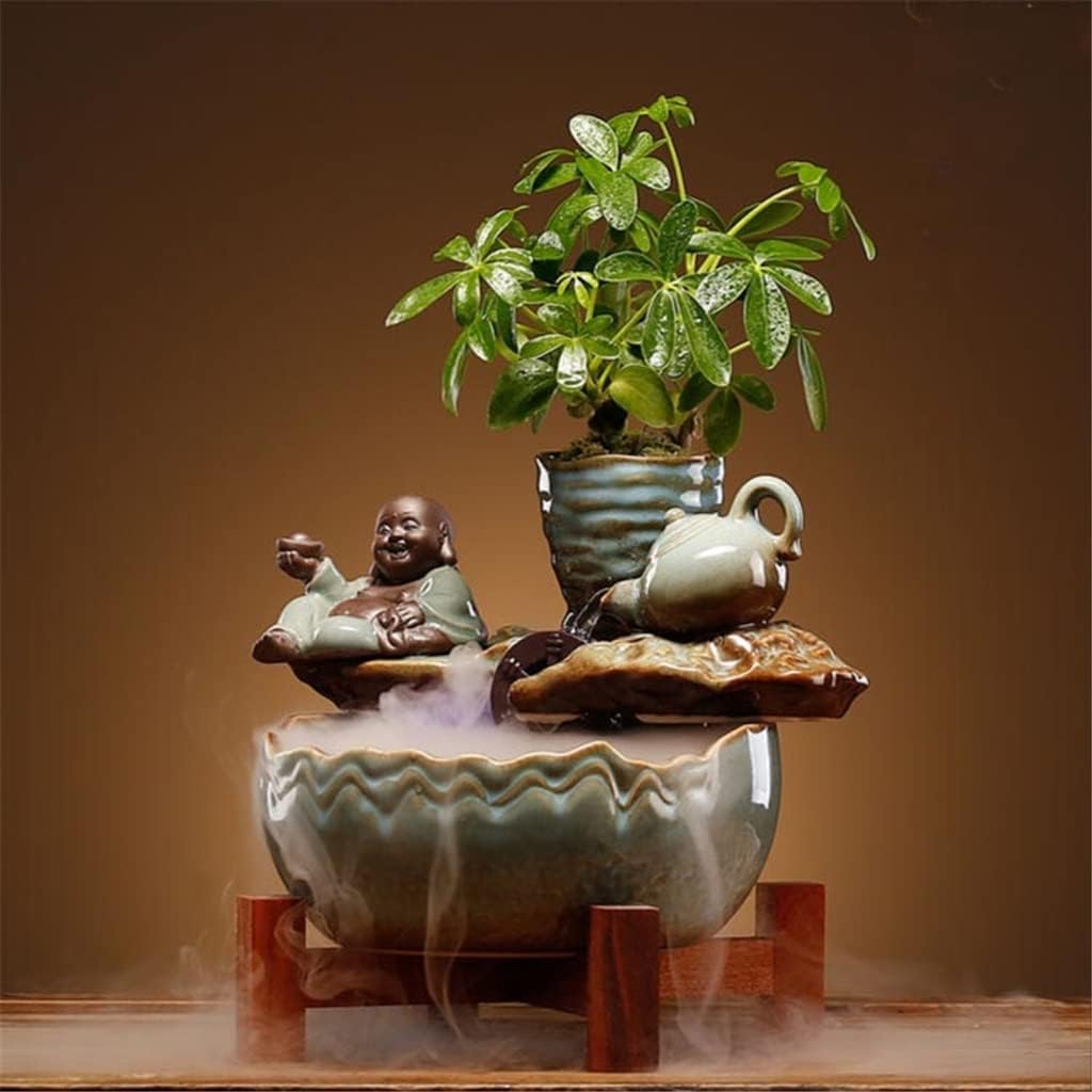 Ornament Ceramic Small Desktop Living Room Office Ornament Water Landscape Home Decoration