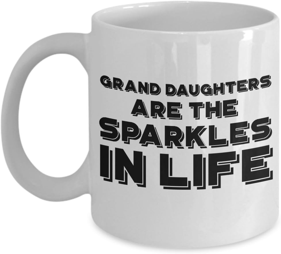 Funny Grandmother Granddaughter Mug Grand Daughters Are The Sparkles In Life