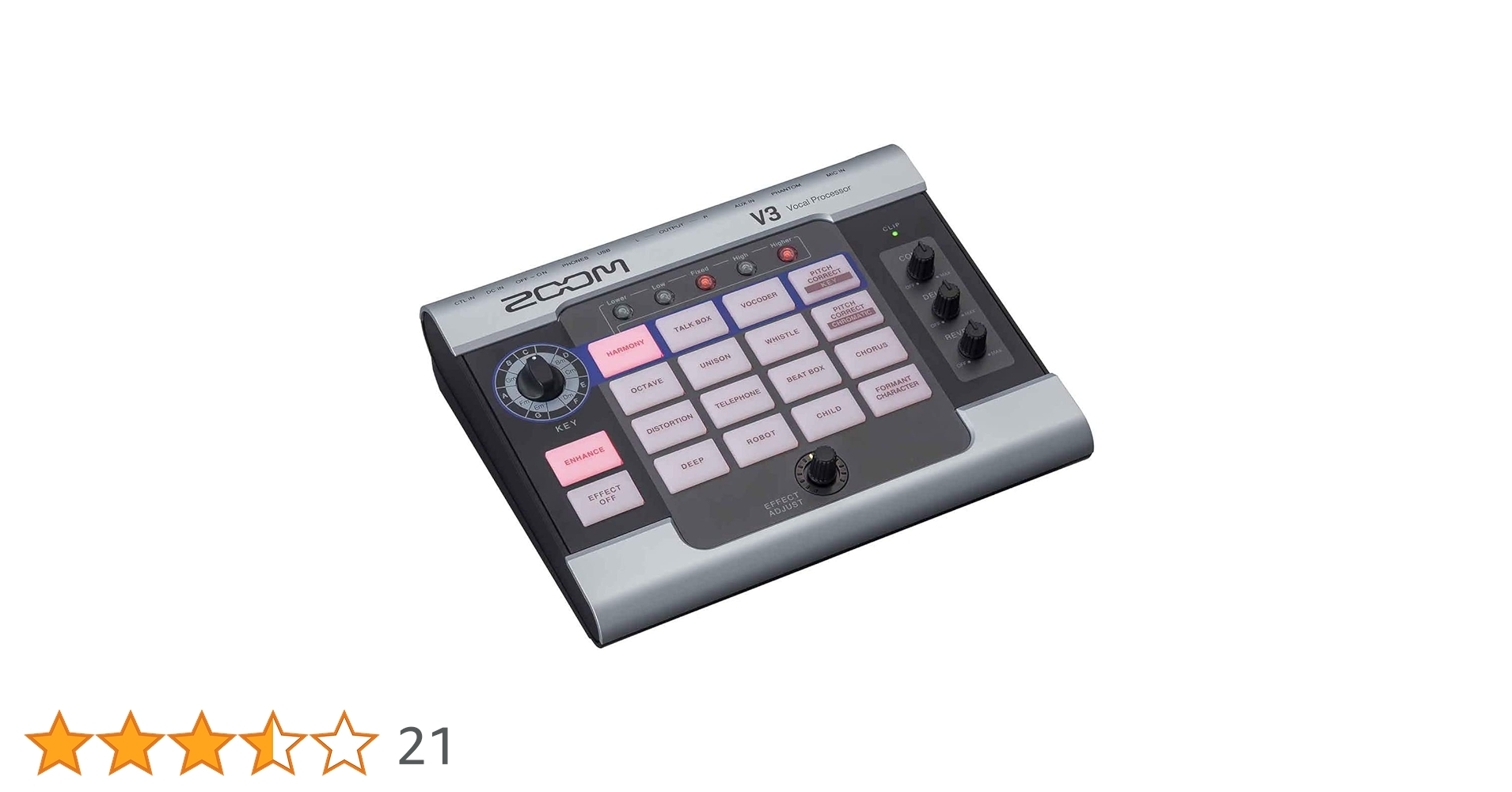 その他 ZOOM V3 Vocal Processor Zoom V3 Vocal Processor - Leading Musical Instrument