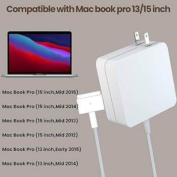 Amazon.com: Lanidee 85W Charger Compatible with Mac Book Pro