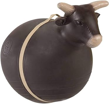 Big Country Toys Bouncy Bull Kids Toys - Rodeo Ride On Toys for Ages 3+ Bouncy Animals for Toddlers - Inflatable Kids Hopper Toy with Hand Pump