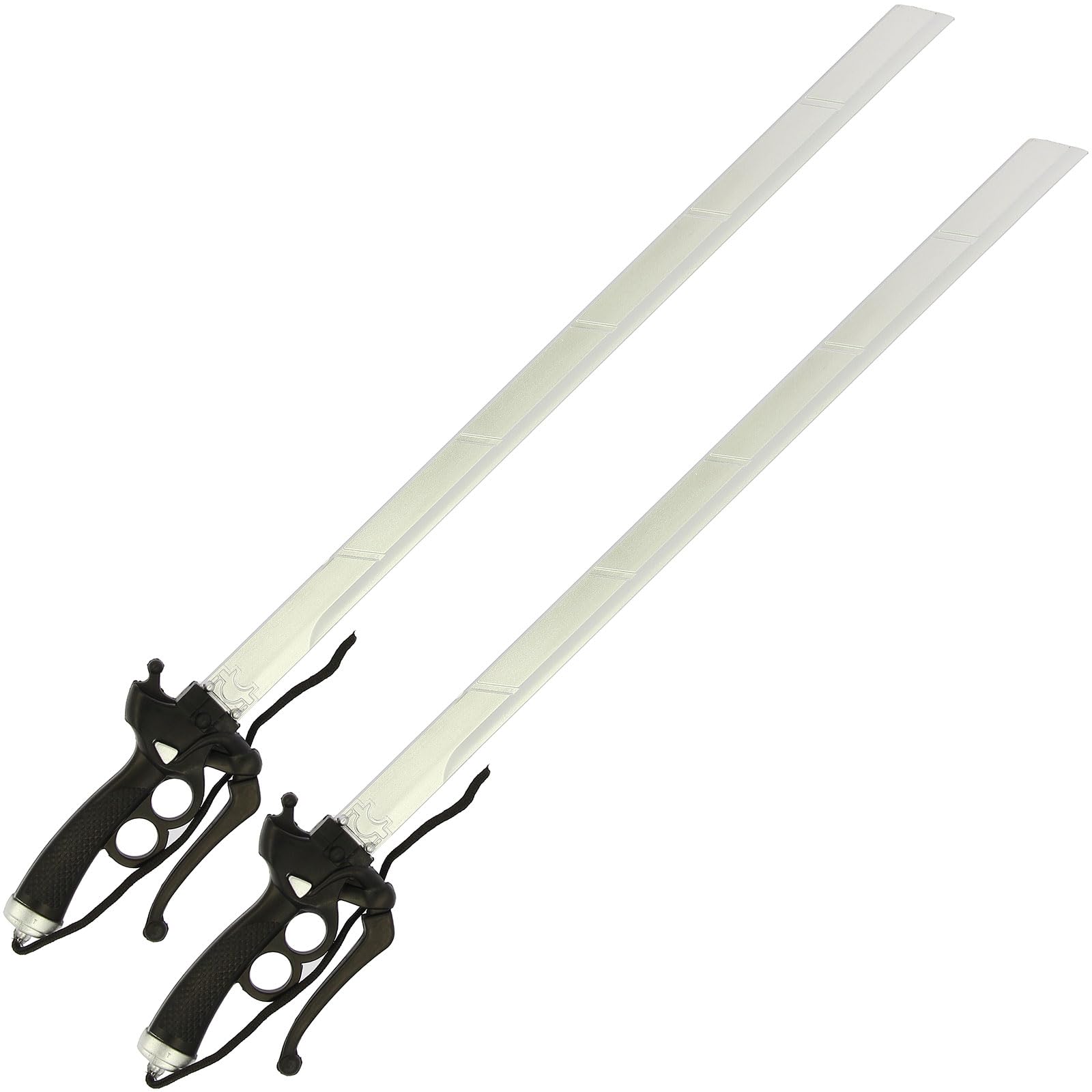 Eren Yeager Dual Foam Swords 2pc 95cm PU Foam Cosplay Prop Anime Replica Weapons ODM Gear, Lightweight Safe Costume Accessories for Conventions & Display