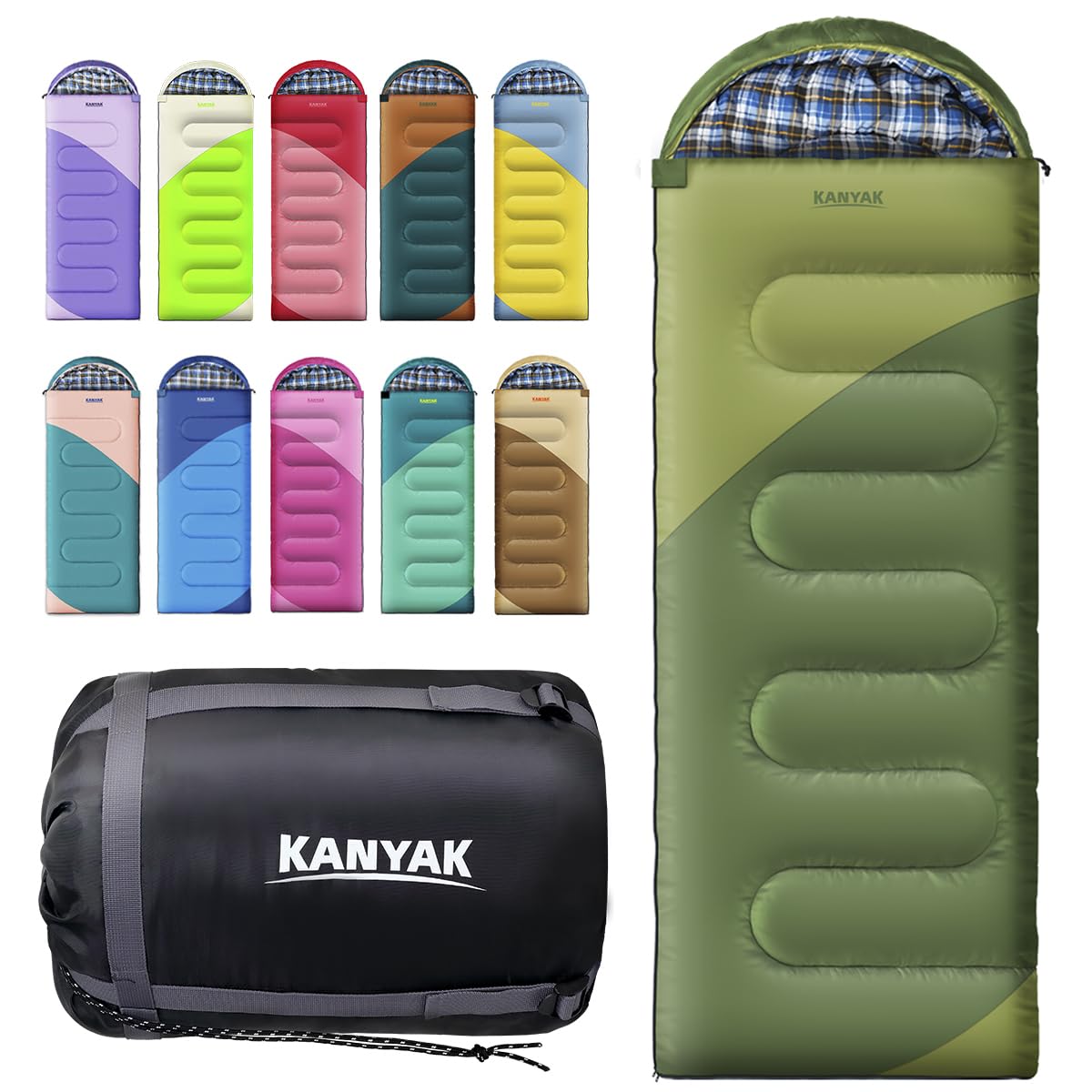 Kanyak 32℉ Camping Sleeping Bag