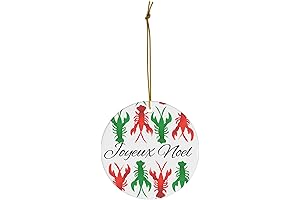Christmas Crawfish Ornament: Unforgettable Keepsake for Exchange or Memorable Gift