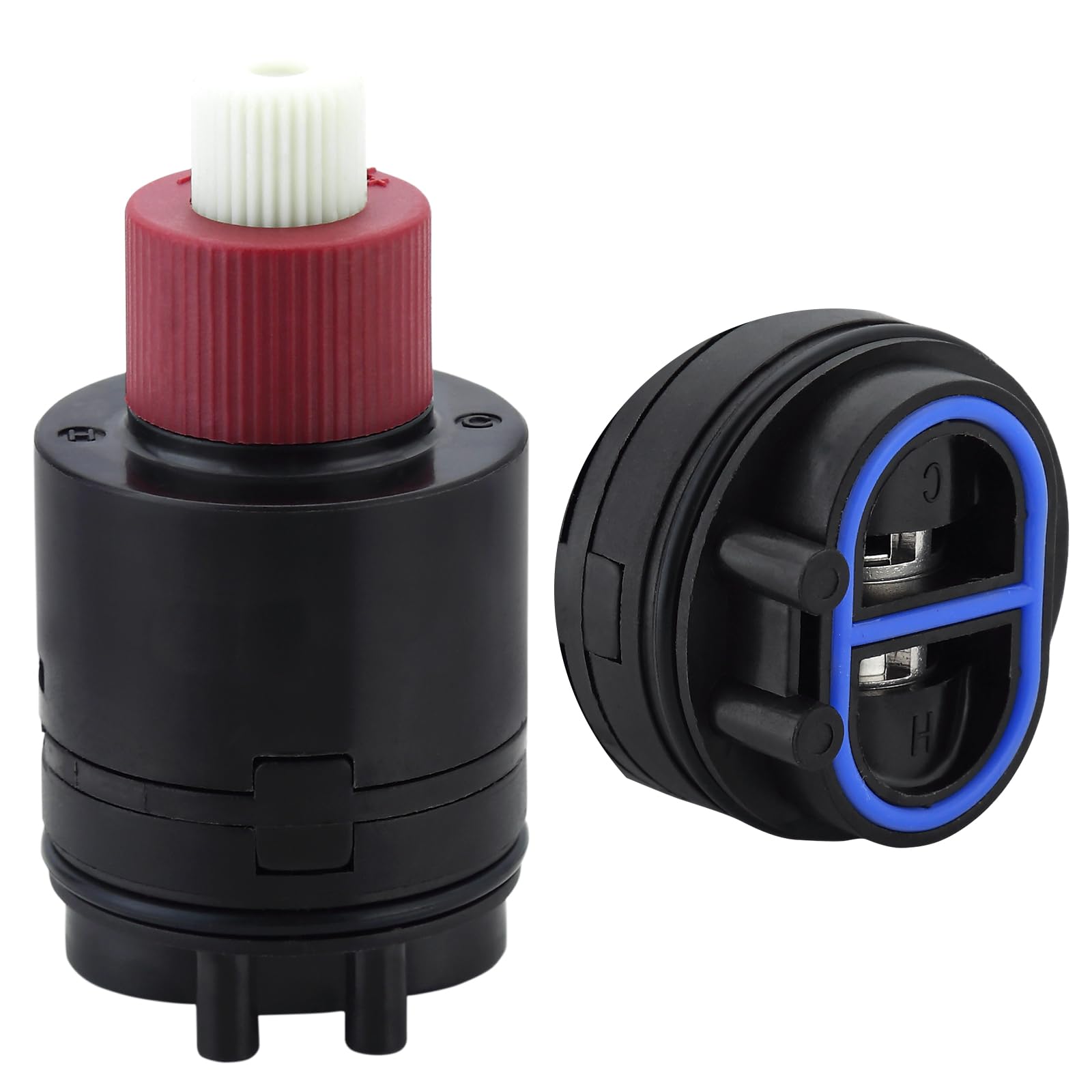 Shower Cartridge Replacement for Glacier Bay Single-Handle Tub/Shower Faucets, Replacement for Danco 10321, Single-Handle Shower Cartridge Fits for Glacier Bay Shower Cartridge, Black