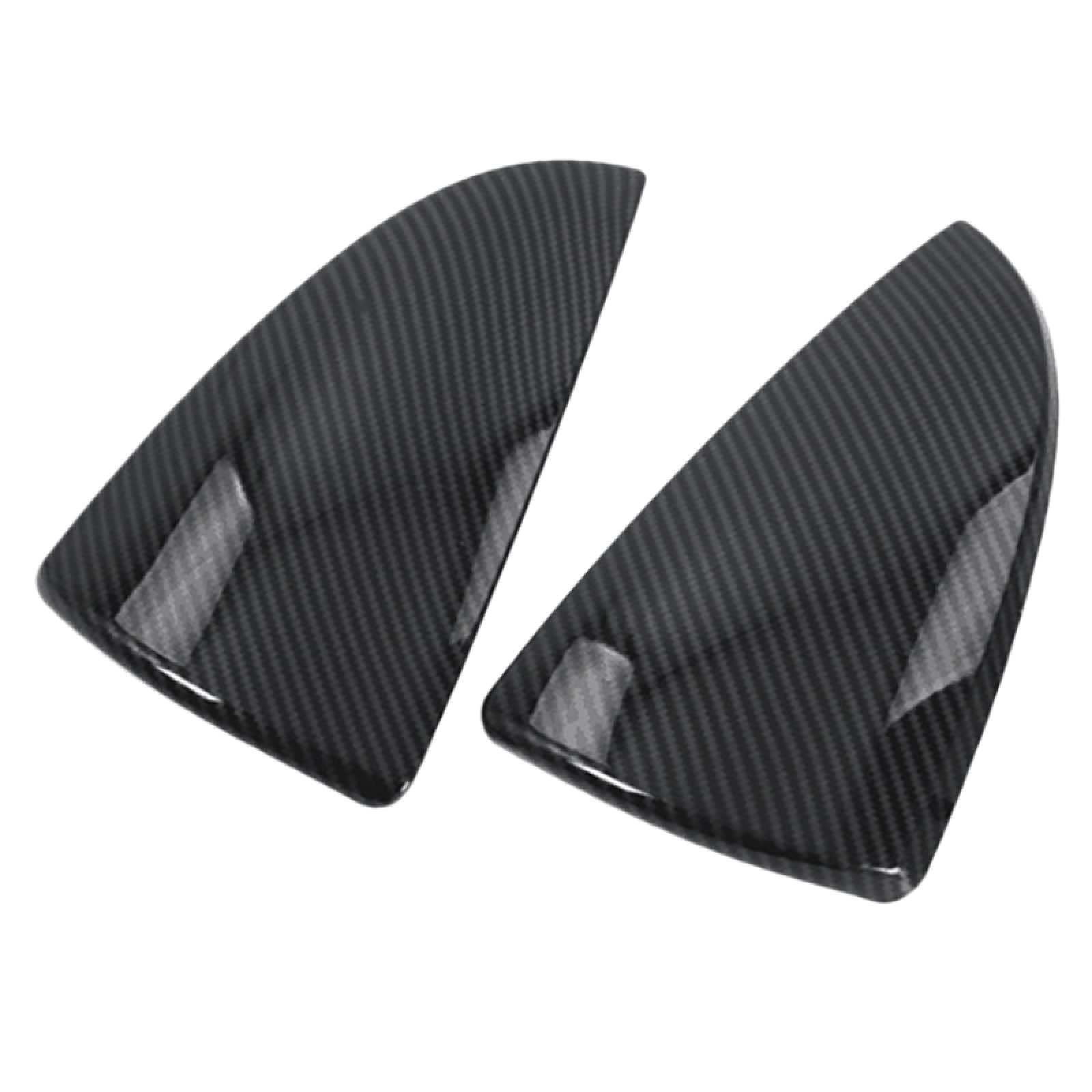 For Lexus ES RC UX LC LS 2019-2021 Carbon Fiber Pattern ABS Auto Parts Rearview Mirror Housing Cap Cover Trim Strips
