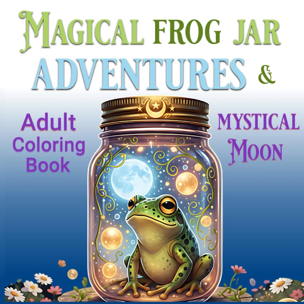 Magical Frog Jar Adventures & Mystical Moon