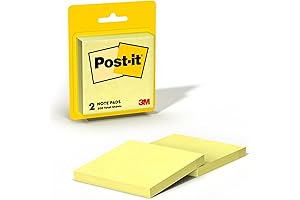 Post-it Notes: Stay Organized with the 2-Pack Convenience