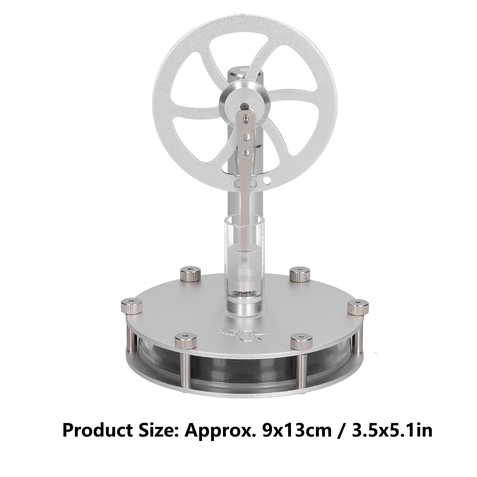 Fdit Modelo de Motor Stirling de Baja Temperatura para Experimentos