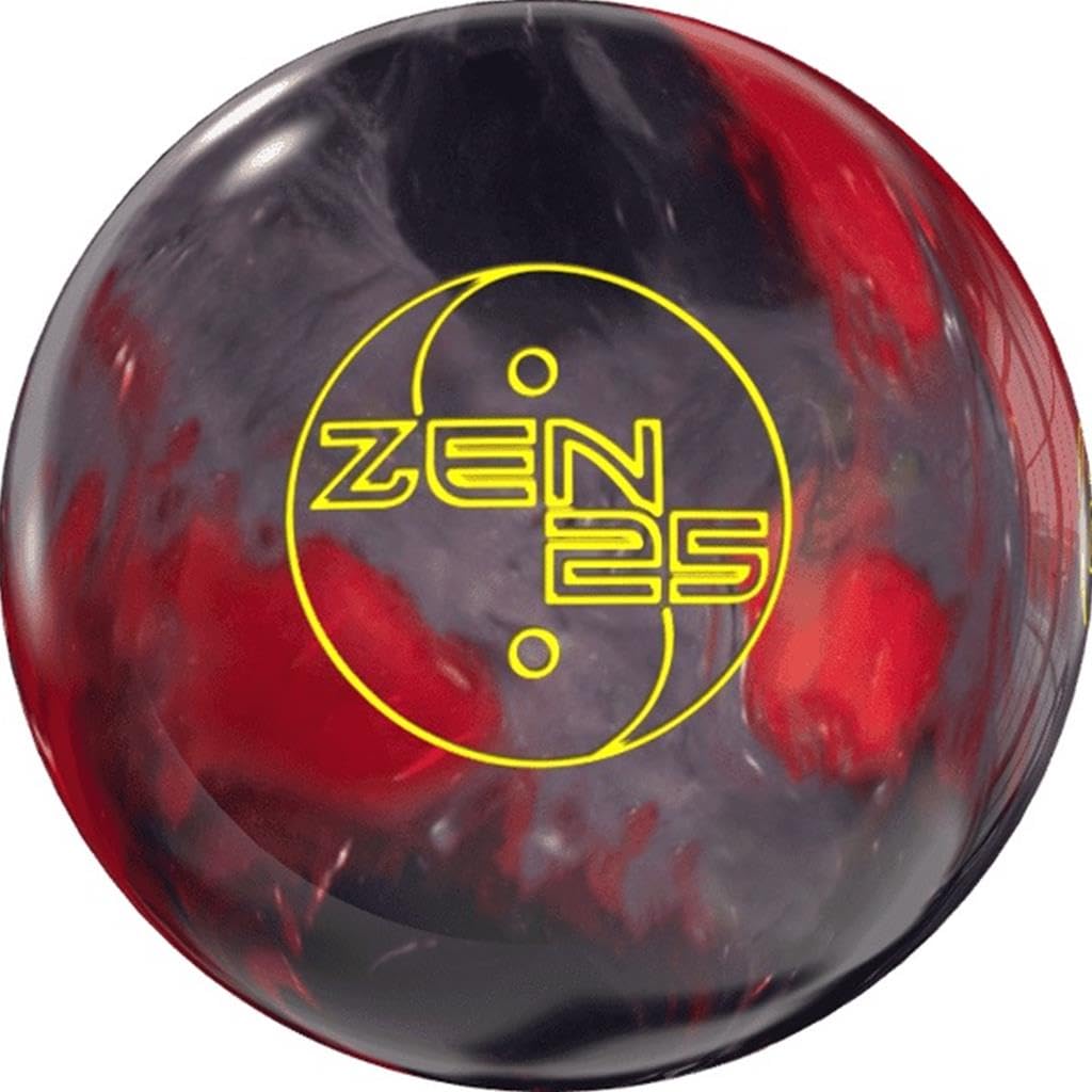 Bowlerstore Products 900 Global PRE-DRILLED Zen 25 Bowling Ball - Red/Silver/Black 16lbs