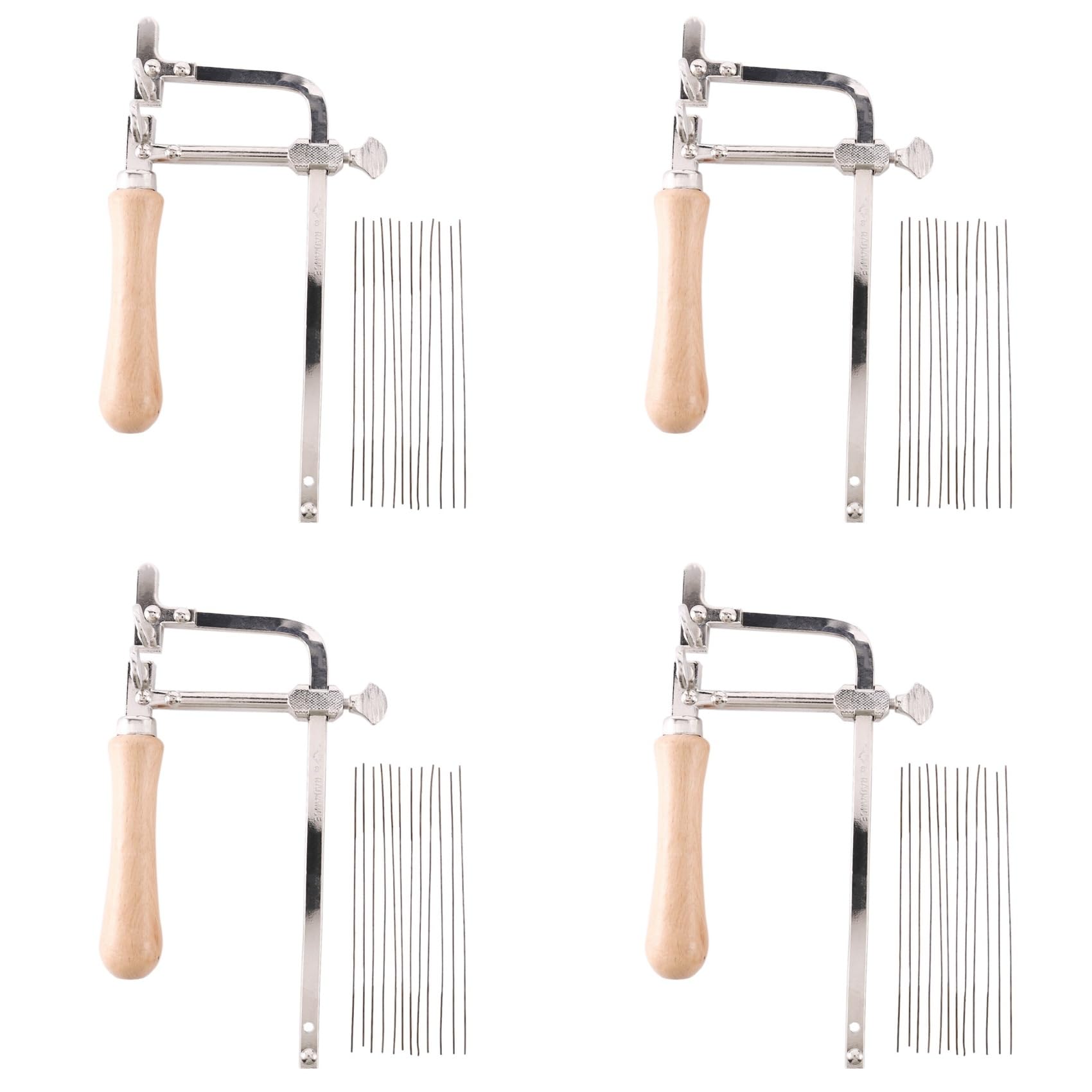 Jnchdghwa Photo Color 4X Professional Adjustable Saw Bow Wooden Handle Of Jewelry Saw Frame Hand Tools Jeweler's Saw Frame