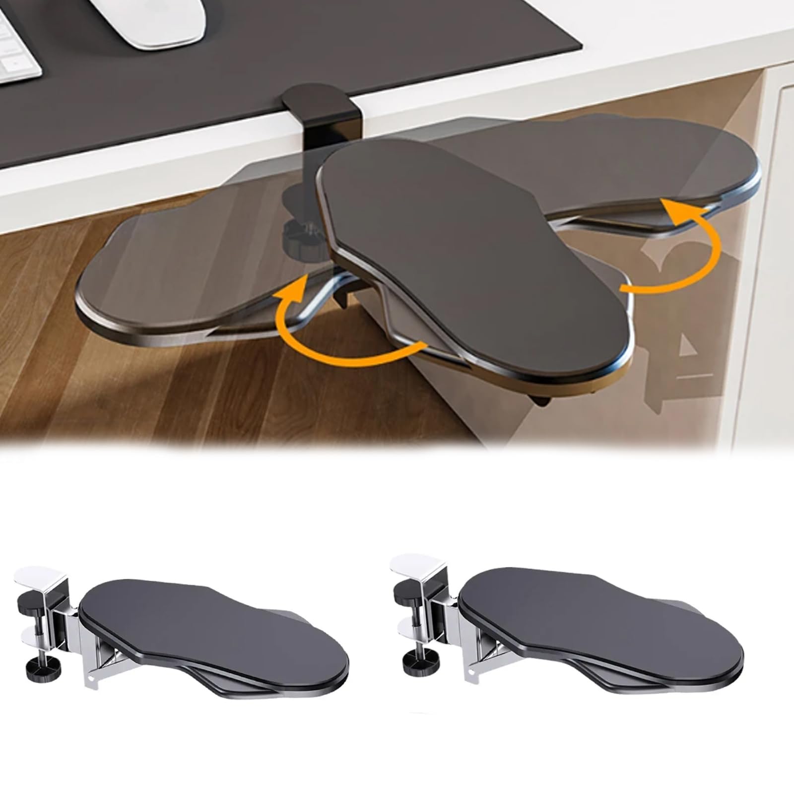 aleawol Ergonomische armleuning bureau extender 30 x 17 cm computer armleuning 90° opvouwbare polssteun bureau verlenging voor thuis en op kantoor, wit aleawol Ergonomische armleuning bureau extender 30 x 17 cm computer armleuning 90° opvouwbare polssteun bureau verlenging voor thuis en op kantoor, wit
