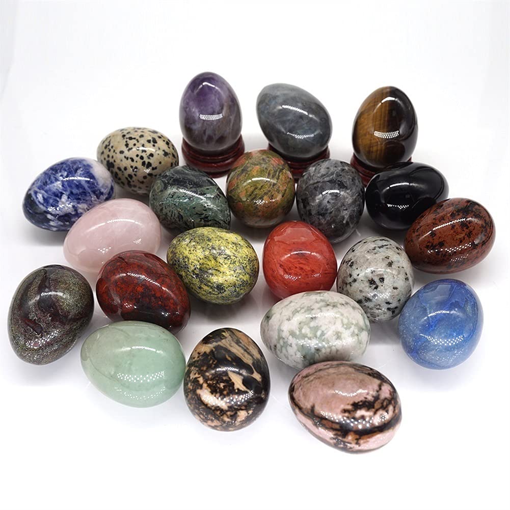 Amazon.co.jp: 健康と家庭 卵形の石の自然なクリスタルケグマッサージ