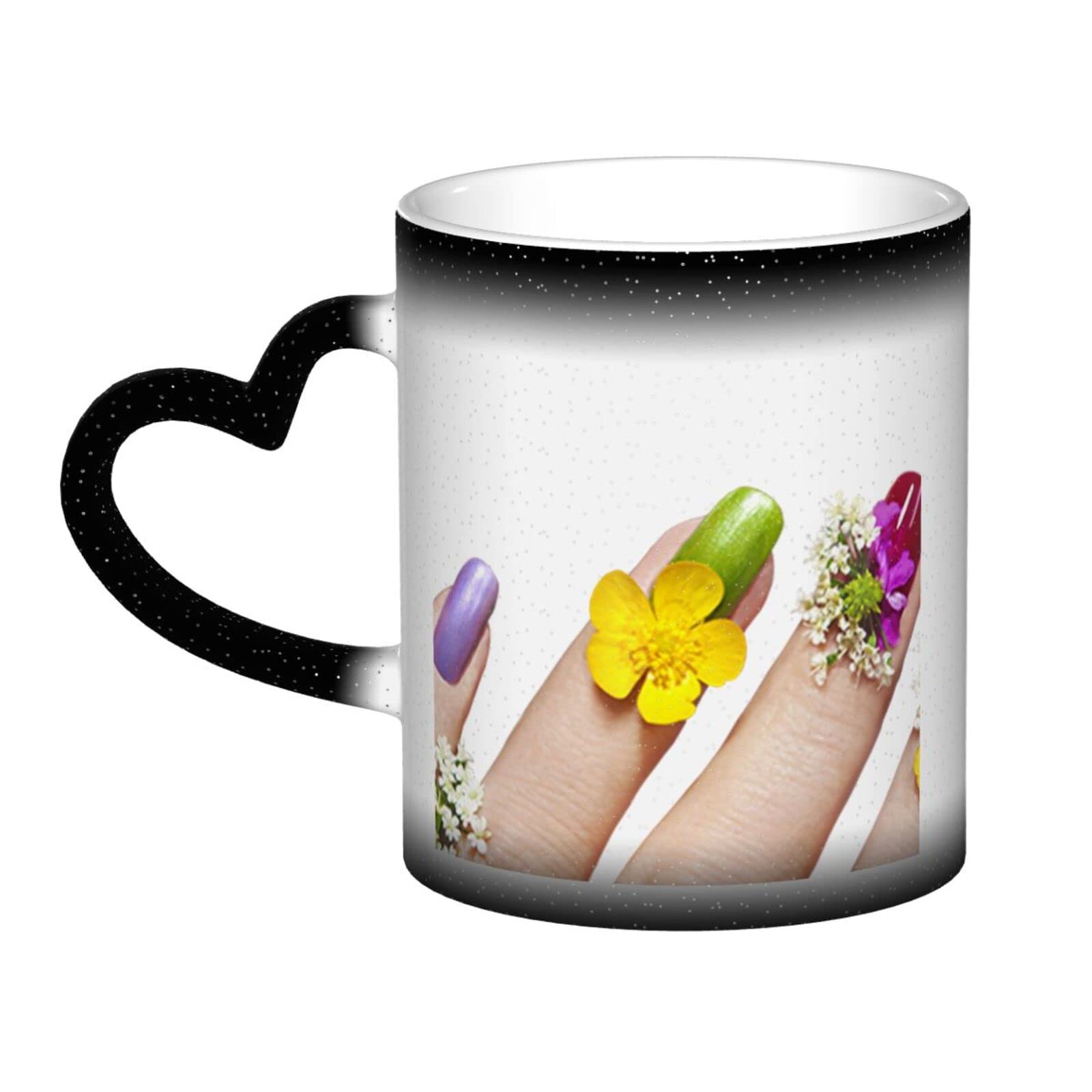 Tasse magique en céramique BONDIJ mug changement couleur homme femme