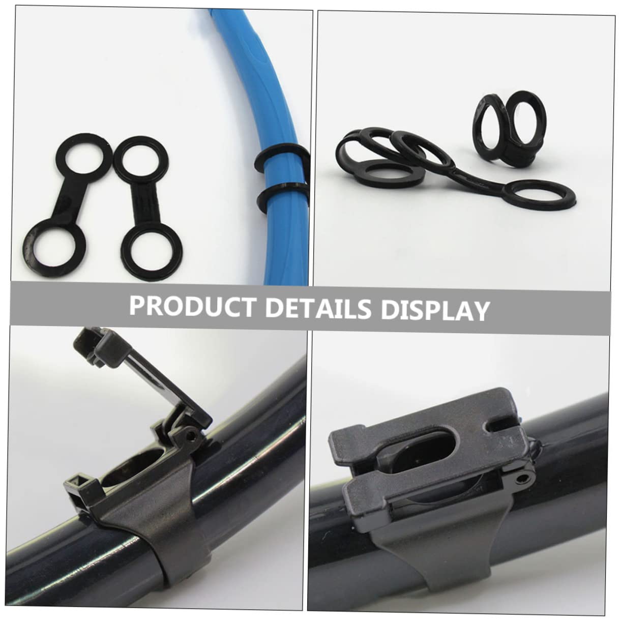 BCOATH 1set Professional Diving Holder Buckles for Snorkeling Scuba Gear for Mask Straps and for Diving Enthusiasts