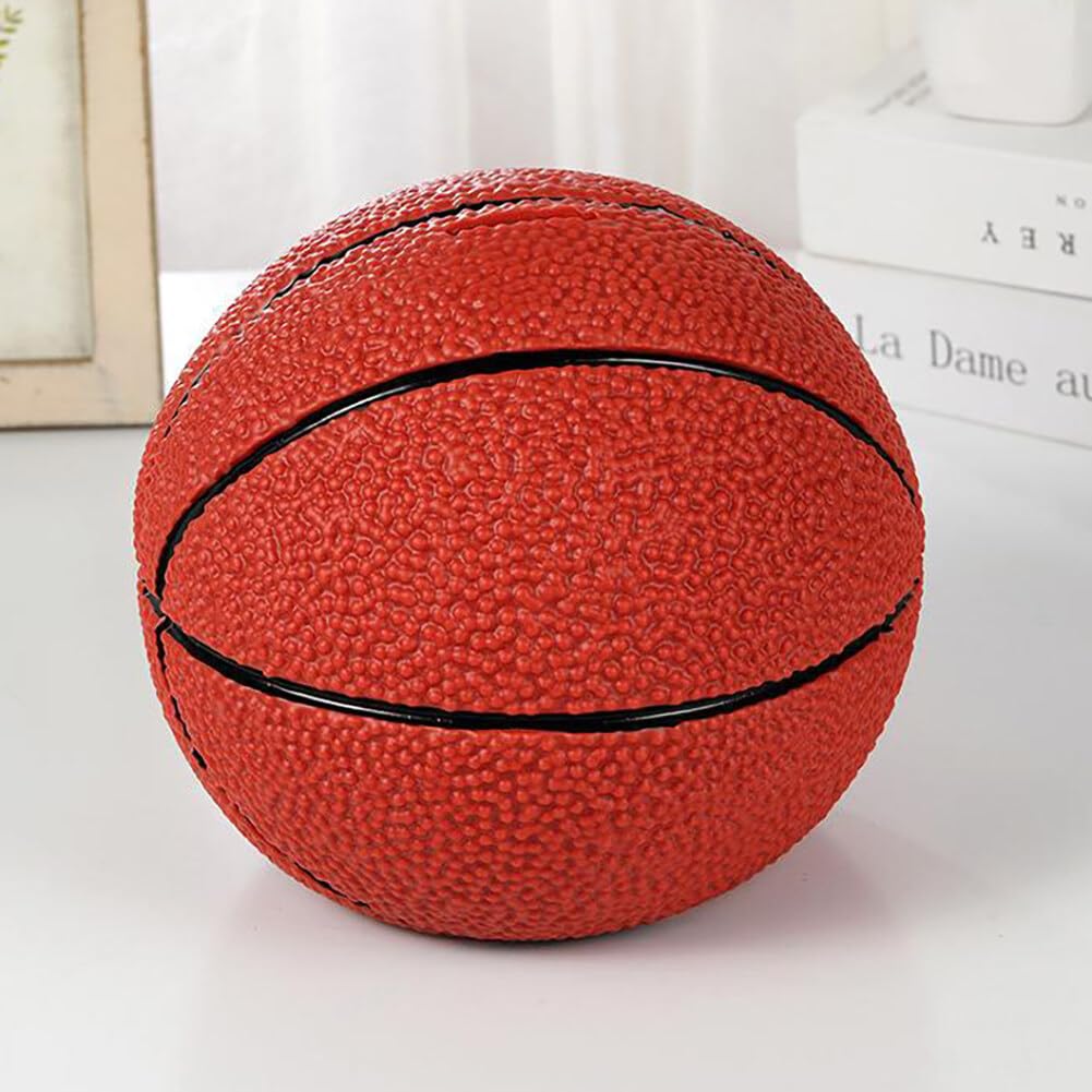 Eforcase Divertente salvadanaio a tema basket per ragazzi, infrangibile, a tema sportivo, salvadanaio, salvadanaio, per ragazze, ragazzi, adulti, decorazione per camera da letto