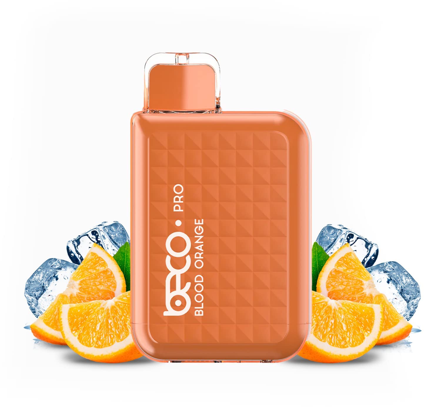 電子タバコ ベイプ 使い捨て 6000回吸引可能, Vaptio Proたばこ 使い捨てタバコ 大容量水蒸気タバコ ノンニコチン(オレンジ)