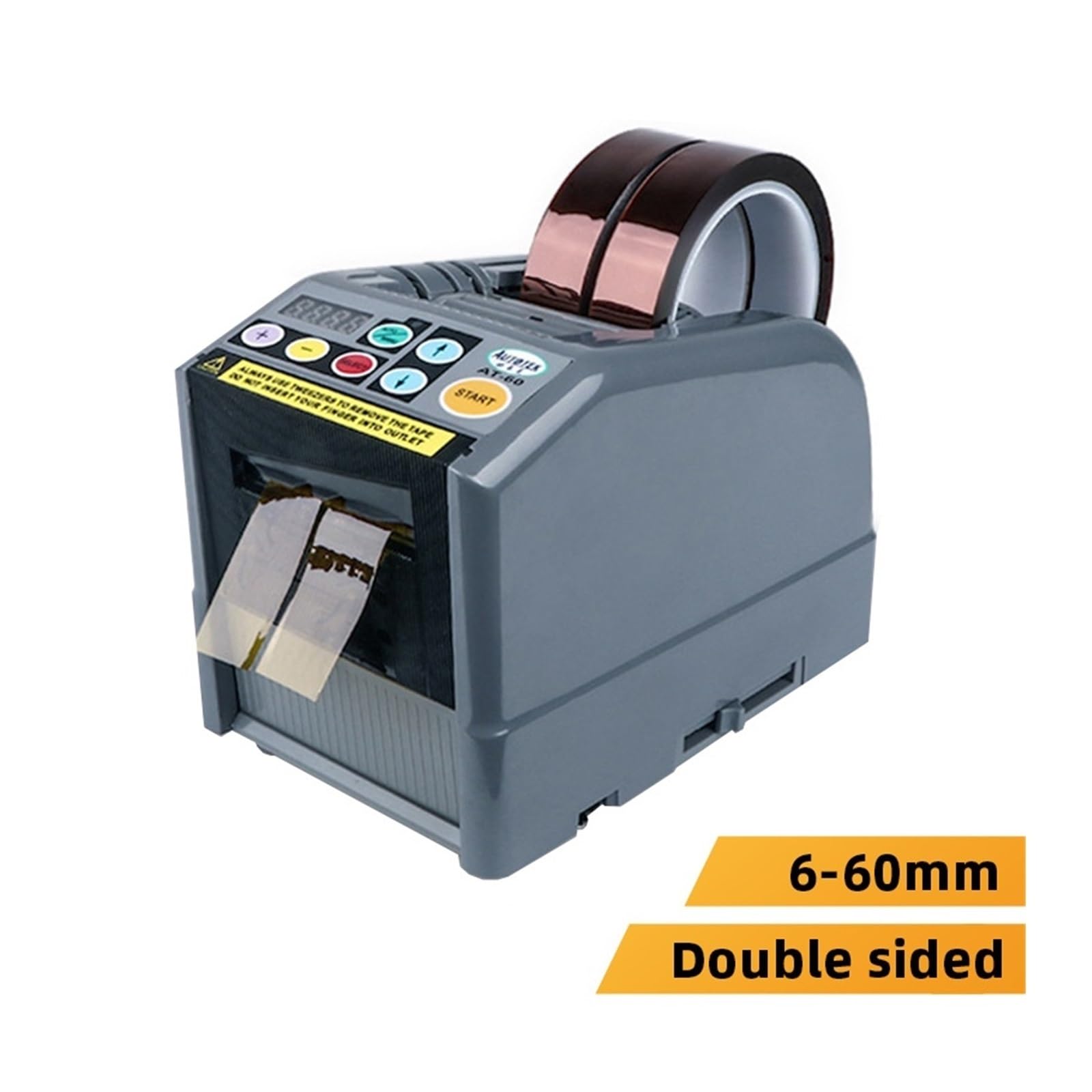 Klebebandabroller, Bandschneidemaschine Automatischer Spender for doppelseitiges Klebeband Klebebandschneider, Verpackungsmaschine für Versand und Schulen