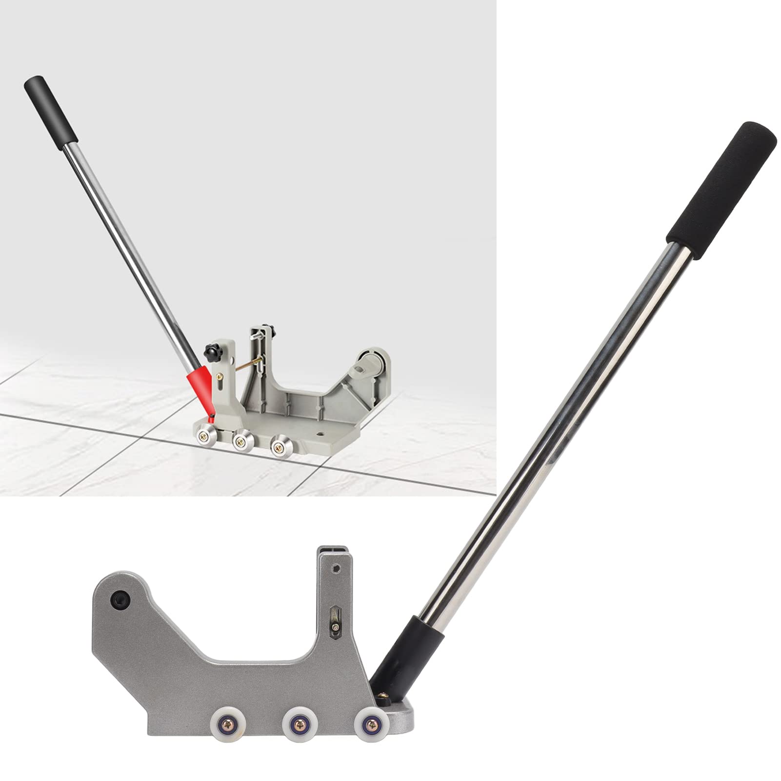 Jiawu Tile Seam Cleaner Stand Aluminum Alloy Adjustable Holder