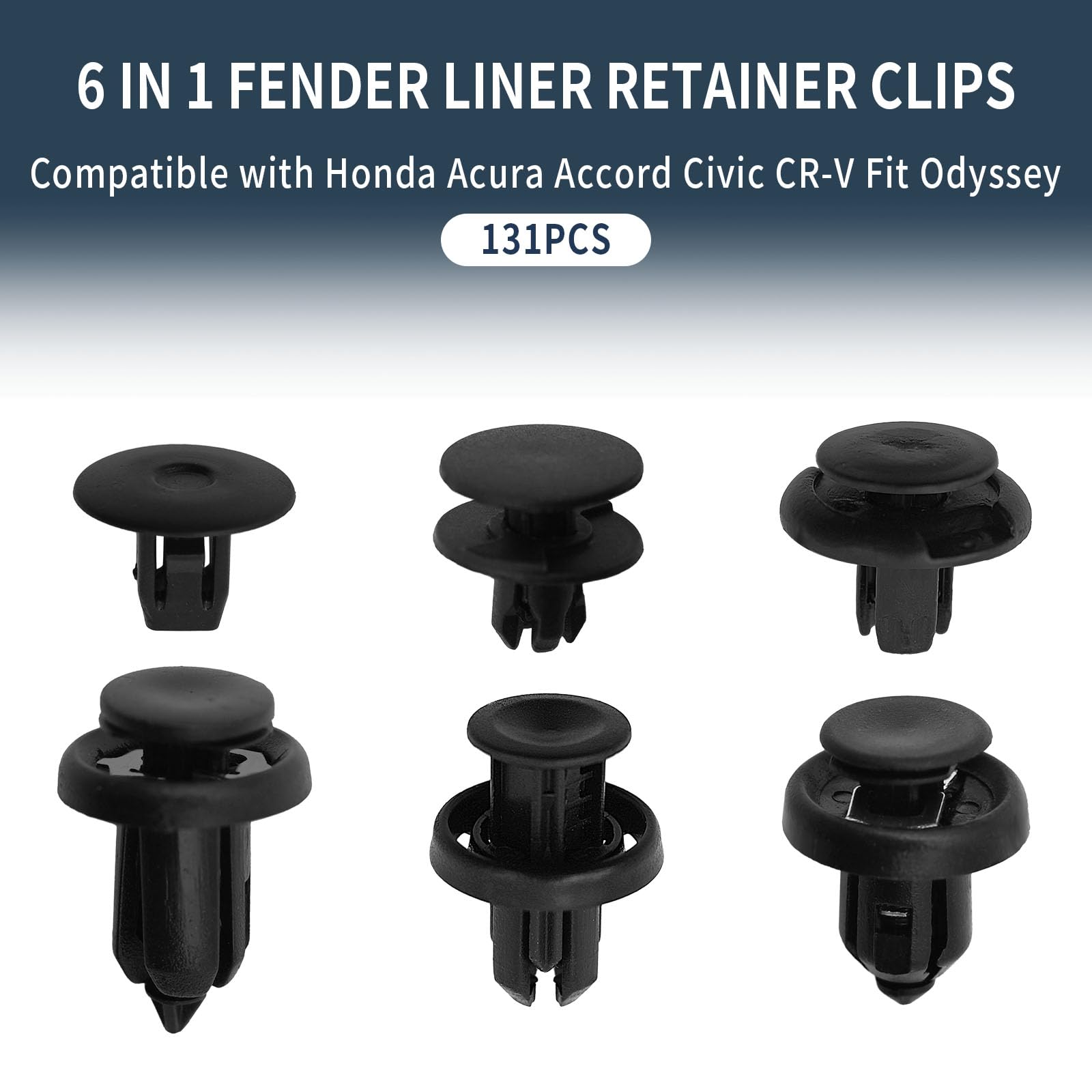 ゆきち Amazon | 50個 フェンダーライナーリテーナークリップ