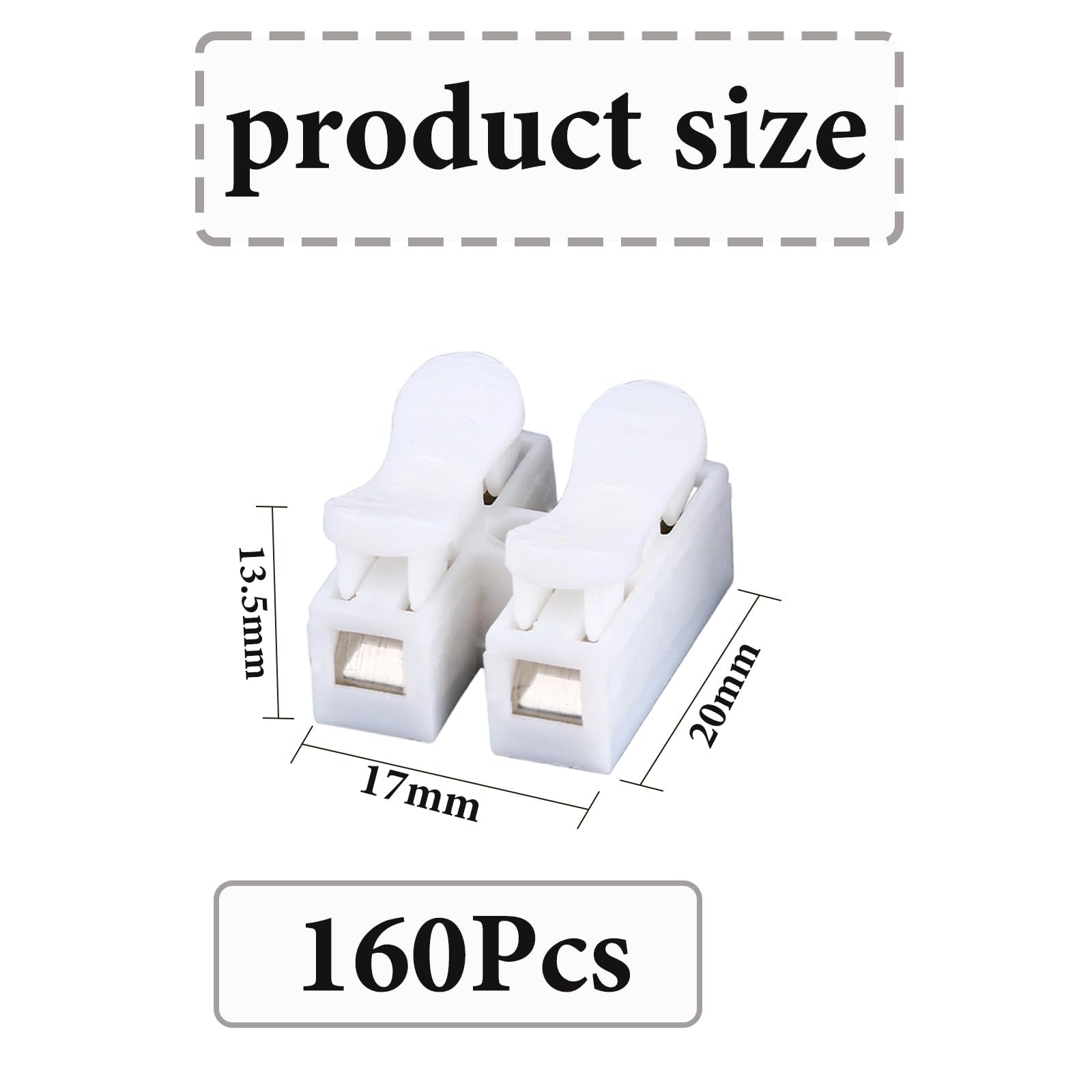 160 Pcs Electric Wire Connectors - Image 2