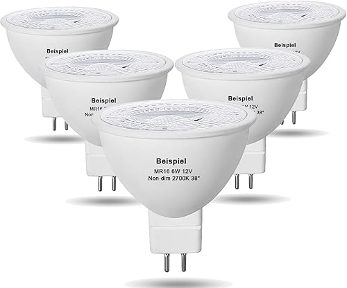 Beispiel Bombillas LED MR16 de 6 W, equivalente a halógeno de 35 W, blanco cálido suave de 2700 K, focos GU5.3 de bajo voltaje de 12 V para disponible en Yaxa Colombia