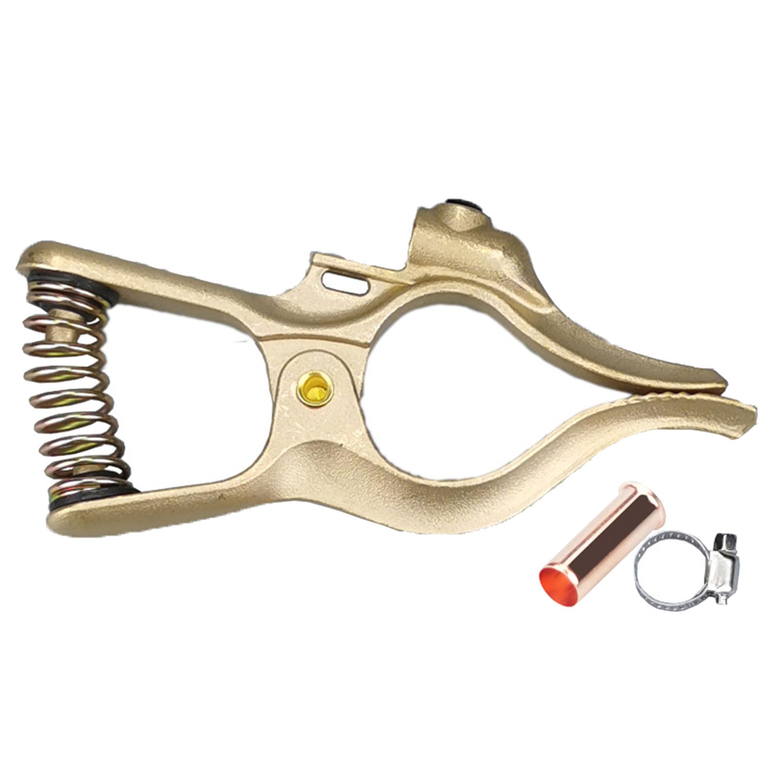 Xjdzineq Standard 300A 500A Copper Ground Clamp Welding Earth Clamp Clip Suitable For Efficient And Safe Welding Tasks Earth